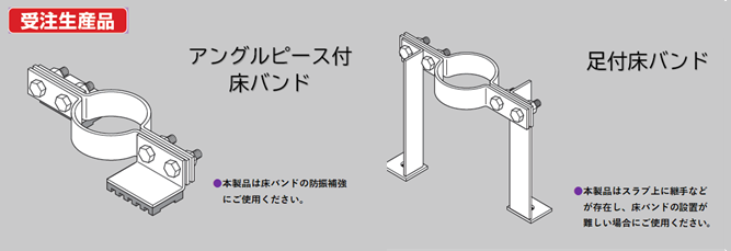 床バンド・集合管用金具 ｜ 昭和コーポレーション｜情熱をツナグ 熱の総合企業